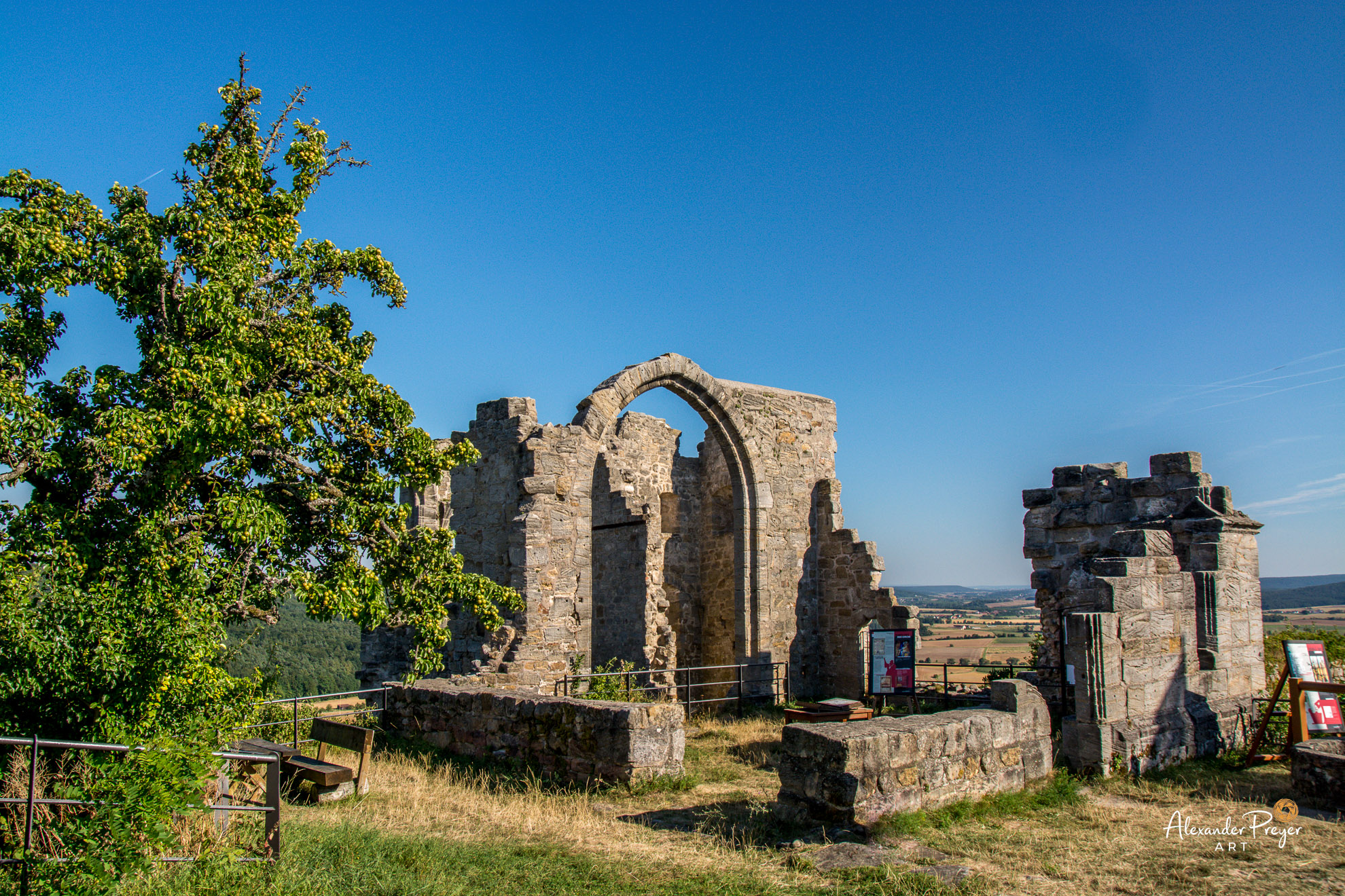 Burgruine Altenstein Mauern