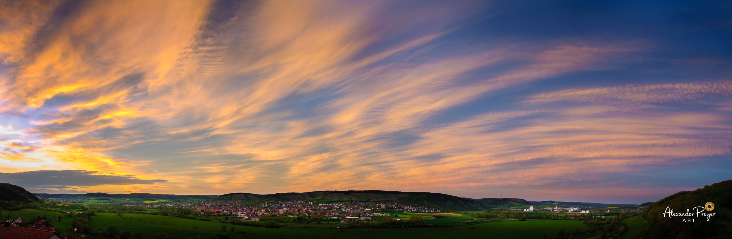 Farbenspiel am Himmel