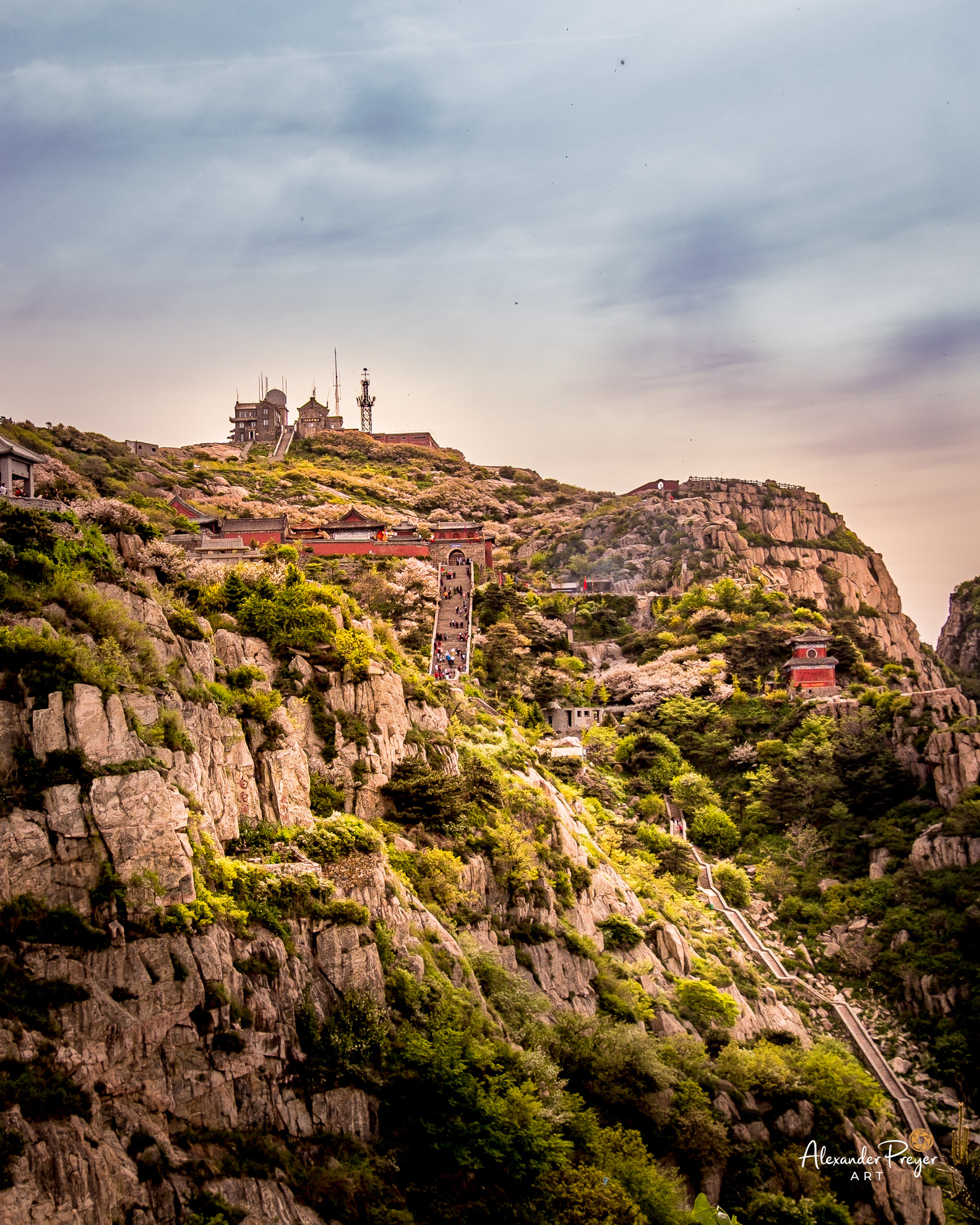 Blick auf den Taishan