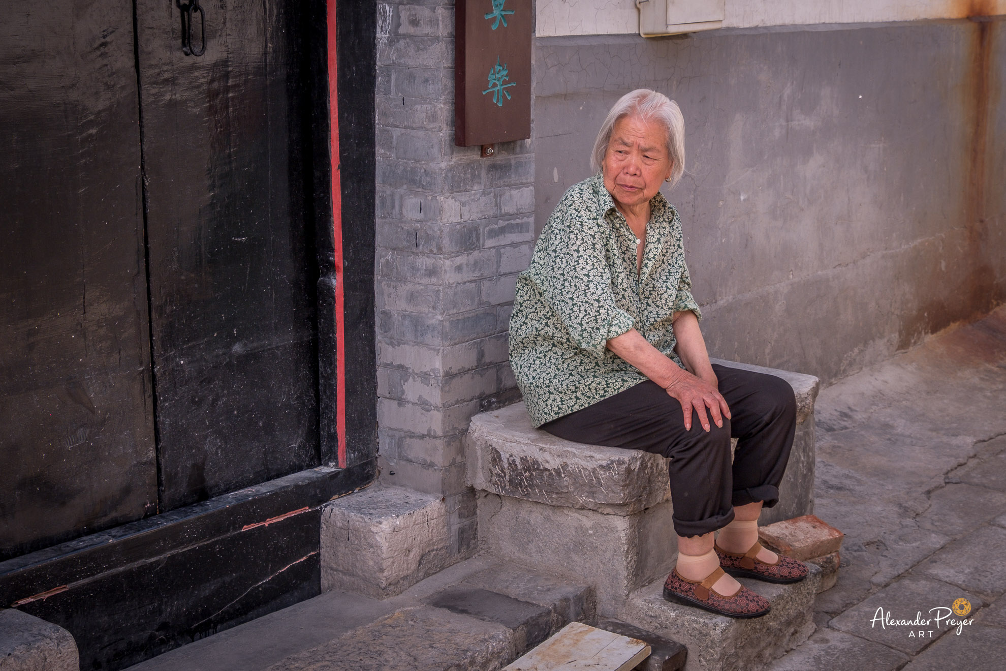 Ehrwürdige Chinesin