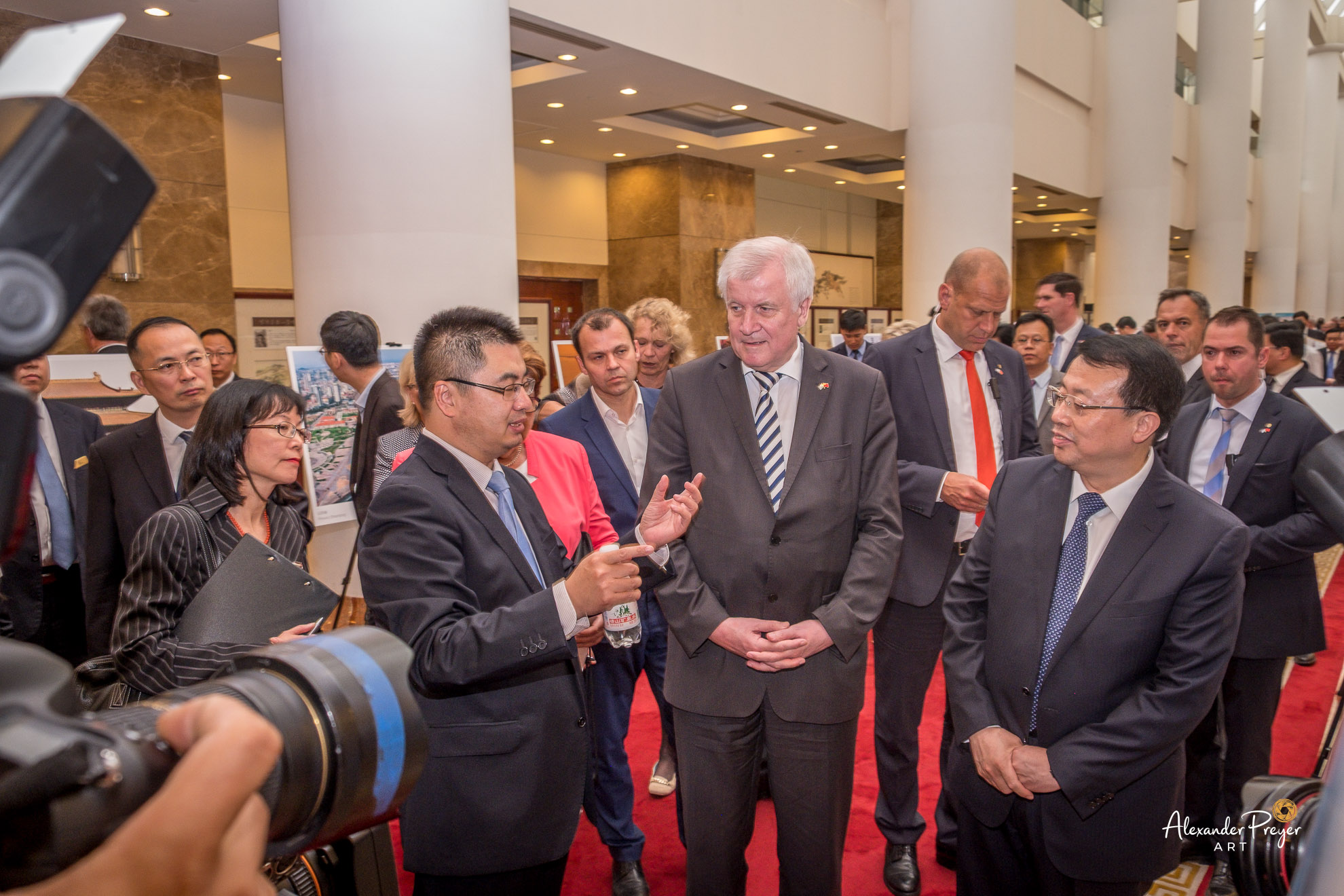 Horst Seehofer beim Festakt 30-Jahre-Partnerschaft-Bayern-Shandong