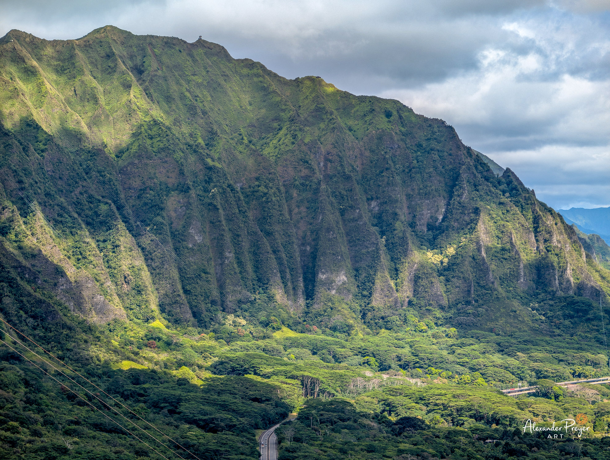 Berge Ostküste Ohau