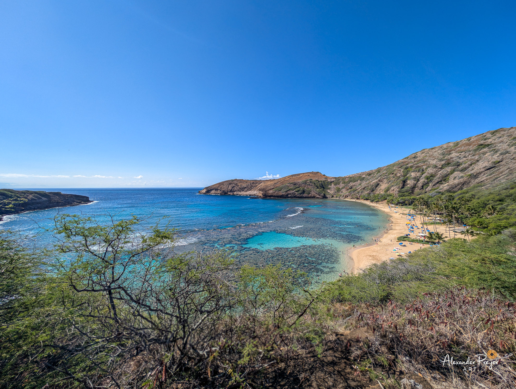 Hanaum Bay Lagune Ohau