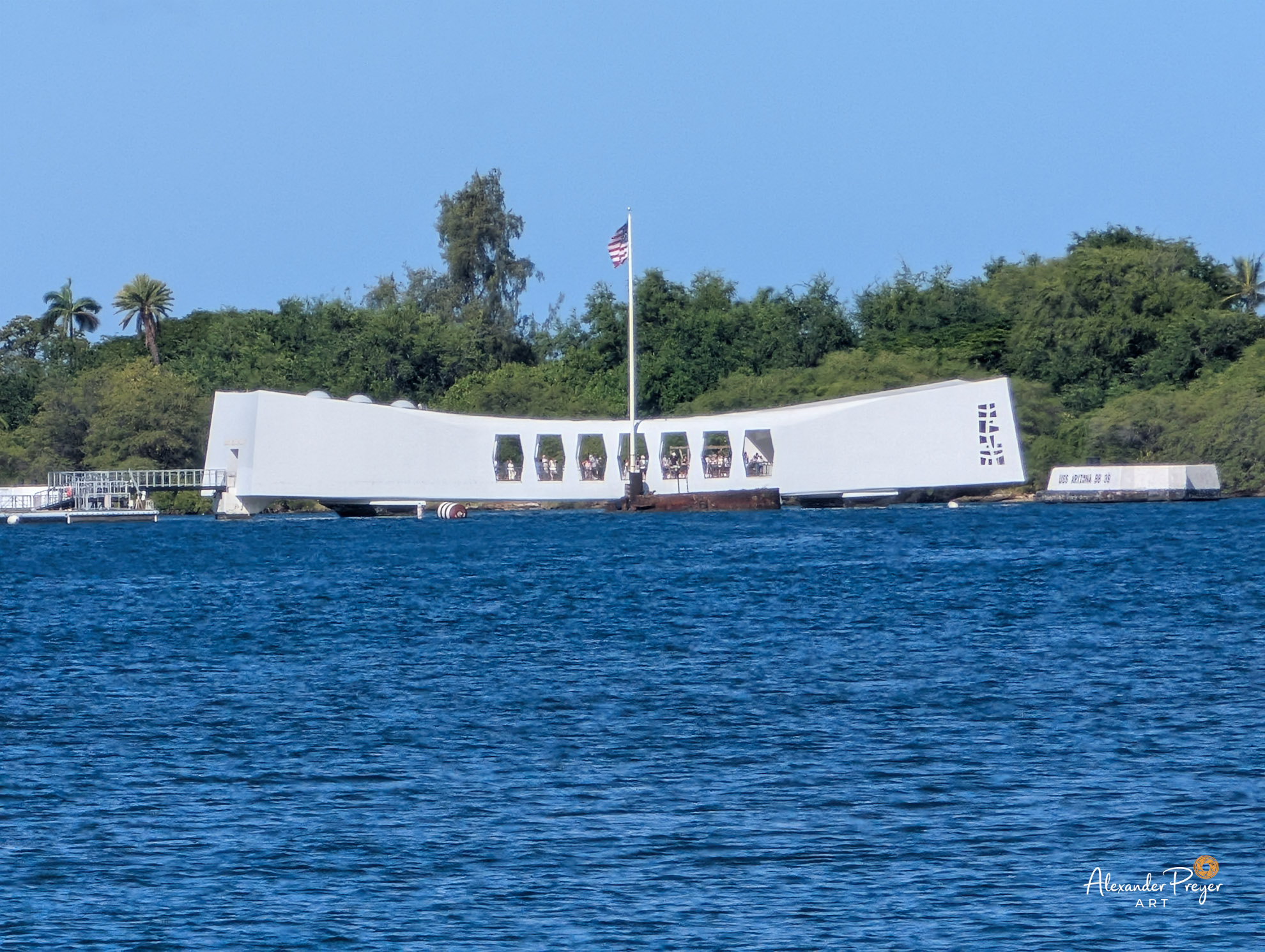Pearl Harbor Arizona Memorial