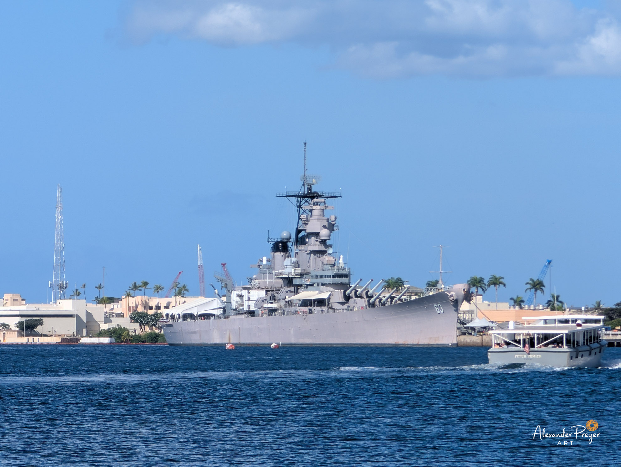 Schlachtschiff Missouri Pearl Harbor