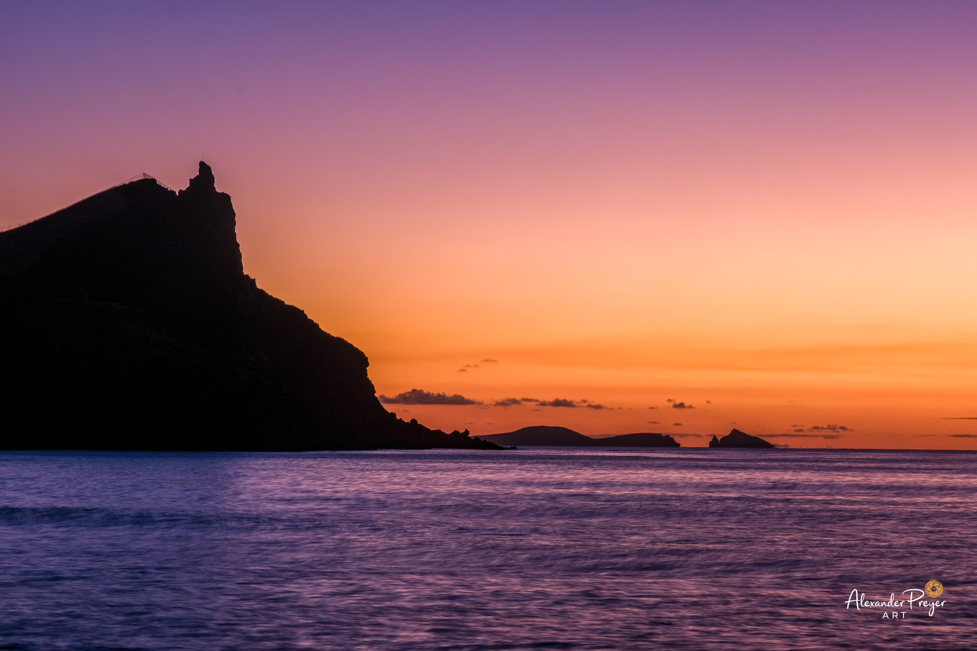Madeira Canico Sonnenaufgang